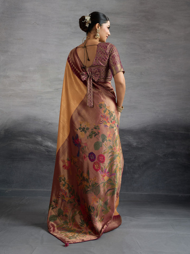Woven Design Kanjivaram Silk Saree