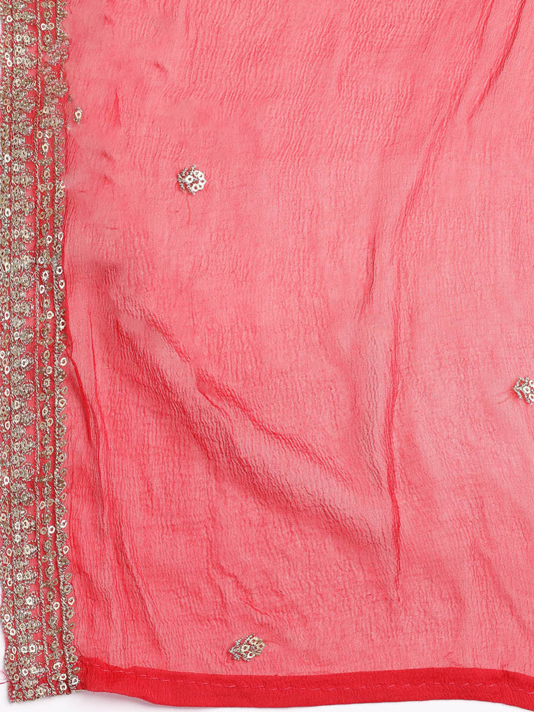 Printed Embroidered Muslin Unstitched Suit With Dupatta