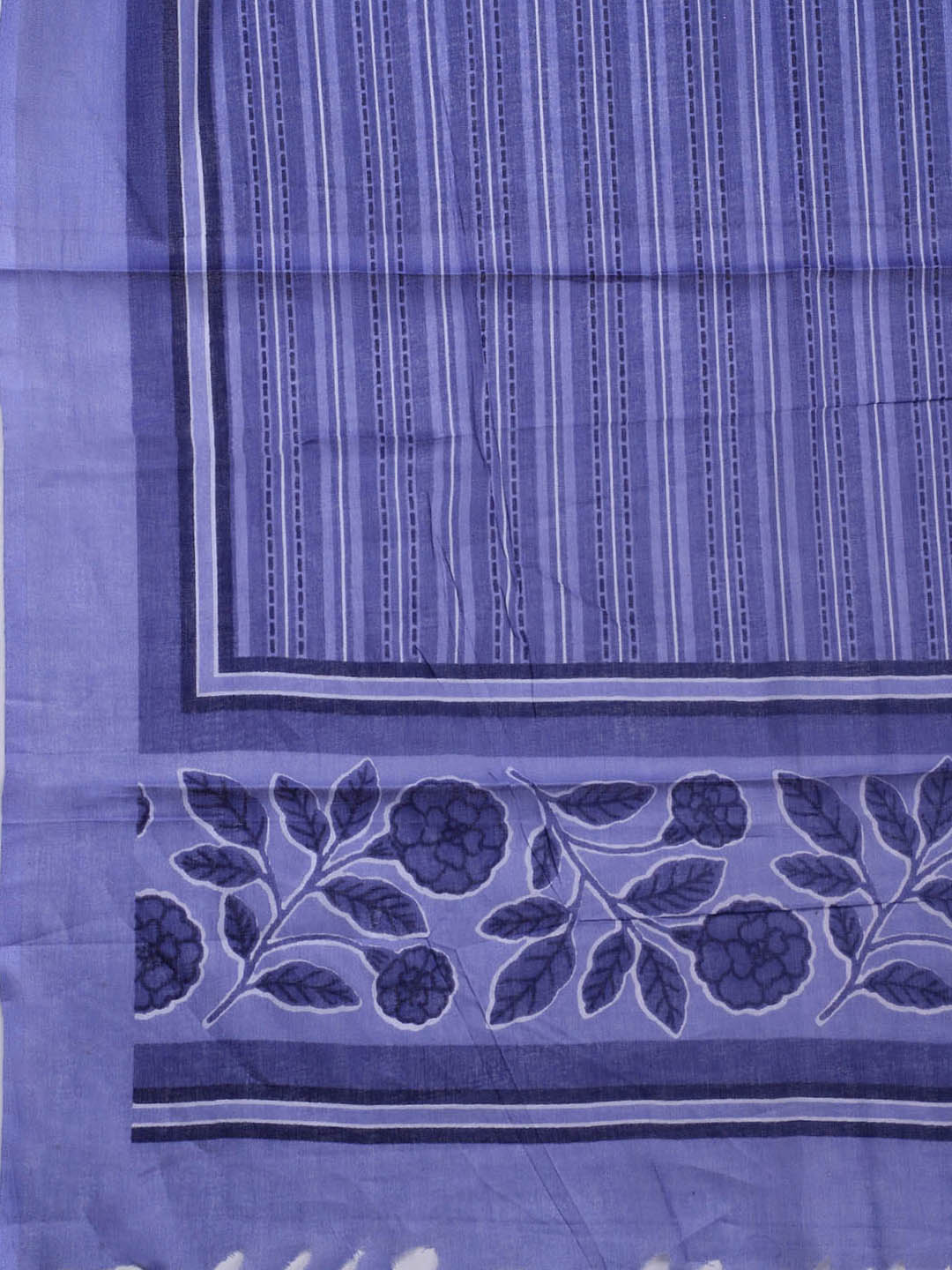 Printed Cotton Blend Unstitched Suit Piece With Dupatta