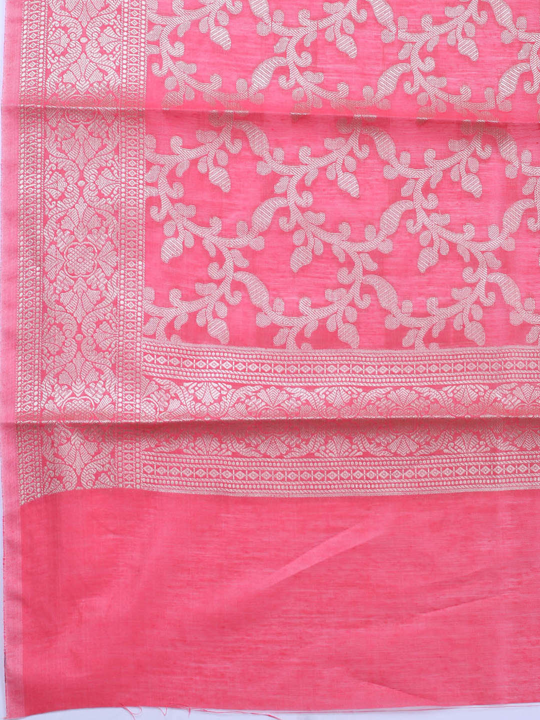 Banarasi Chanderi Unstitched Suit With Dupatta