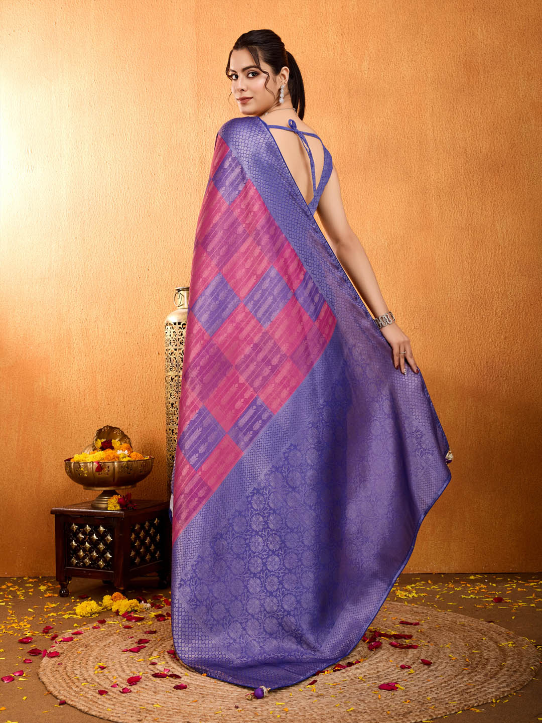 Printed Art Silk Saree