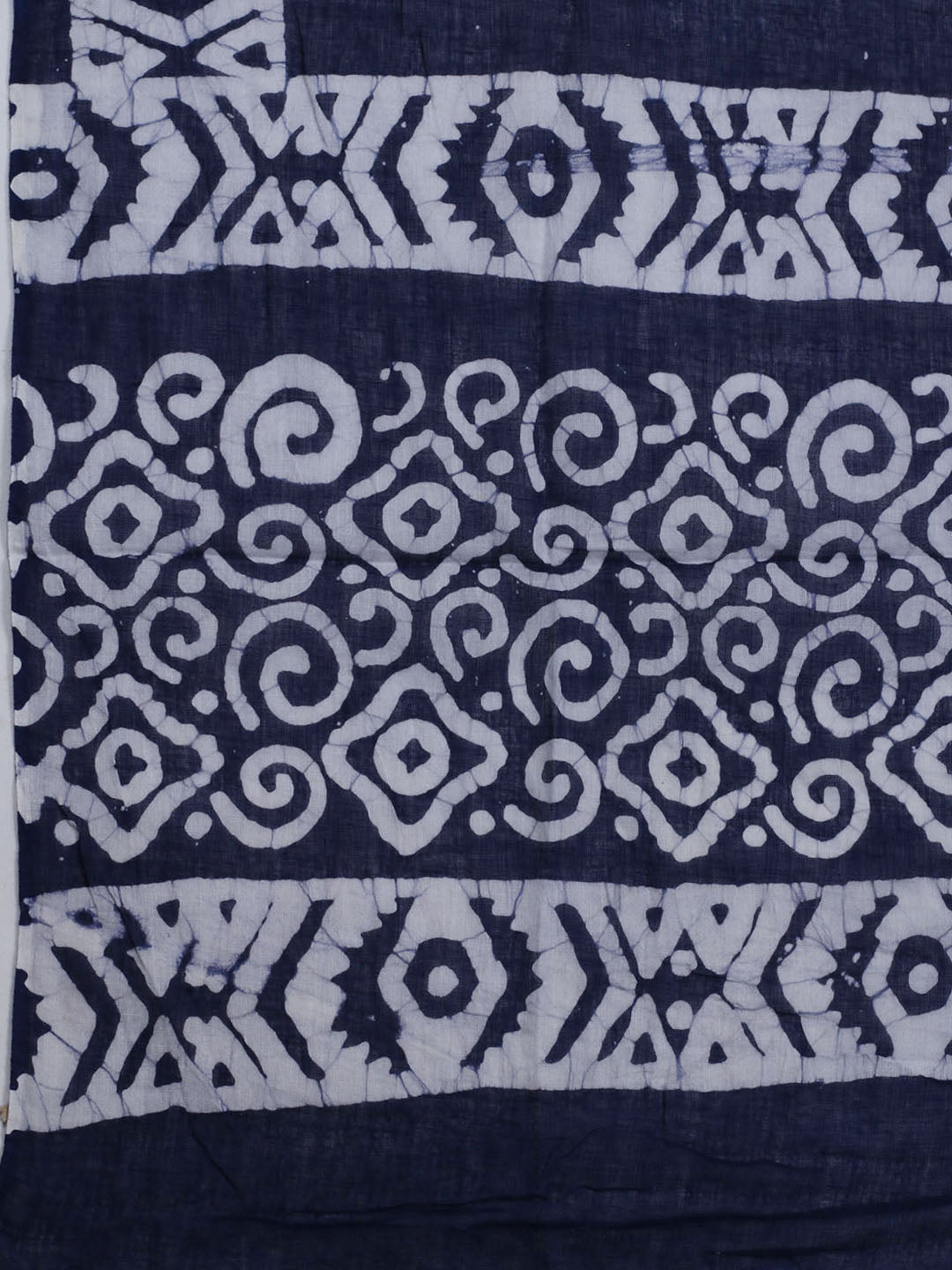 Printed Cotton Blend Unstitched Suit With Dupatta