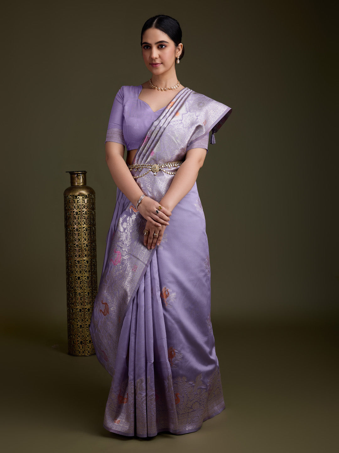 Woven Design Art Silk Saree