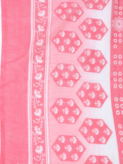 Neck Patti Cotton Blend Unstitched Suit With Dupatta