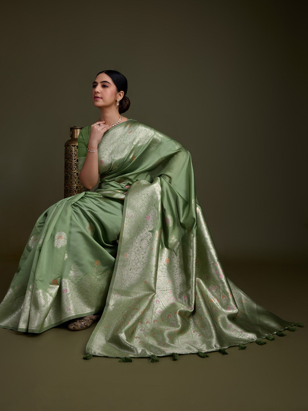 Woven Design Art Silk Saree