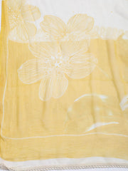 Printed Cotton Blend Unstitched Suit With Dupatta