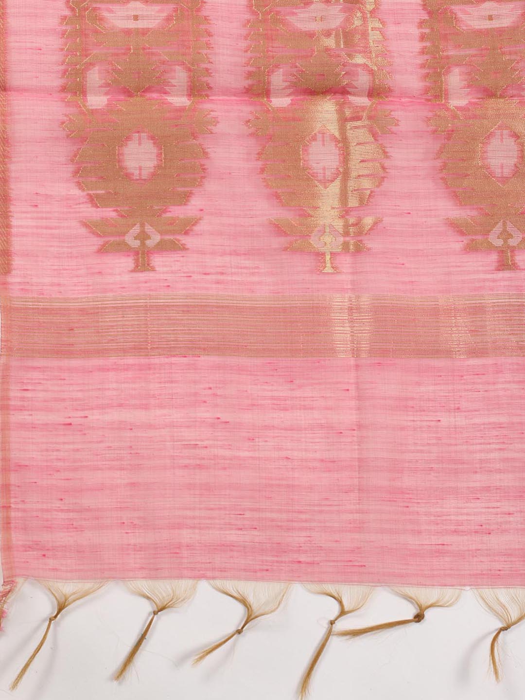 Jamdani Chanderi Unstitched Suit Piece With Dupatta