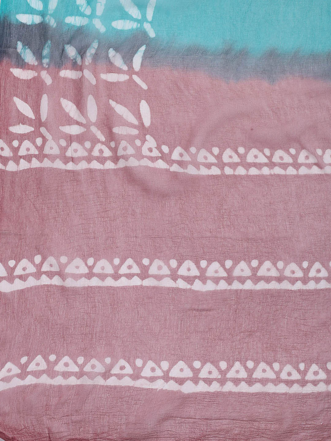 Printed Cotton Blend Unstitched Suit With Dupatta
