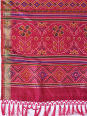 Printed Chanderi Unstitched Suit With Dupatta