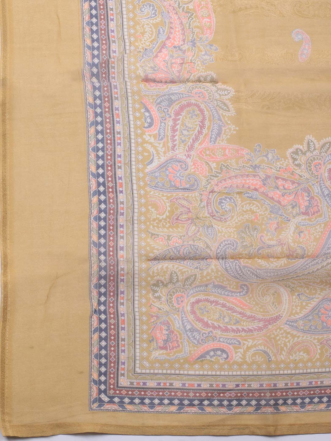 Printed Muslin Unstitched Suit With Dupatta