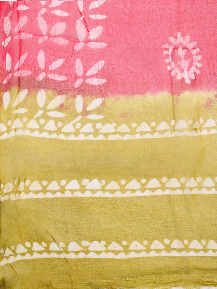 Printed Cotton Blend Unstitched Suit Piece With Dupatta
