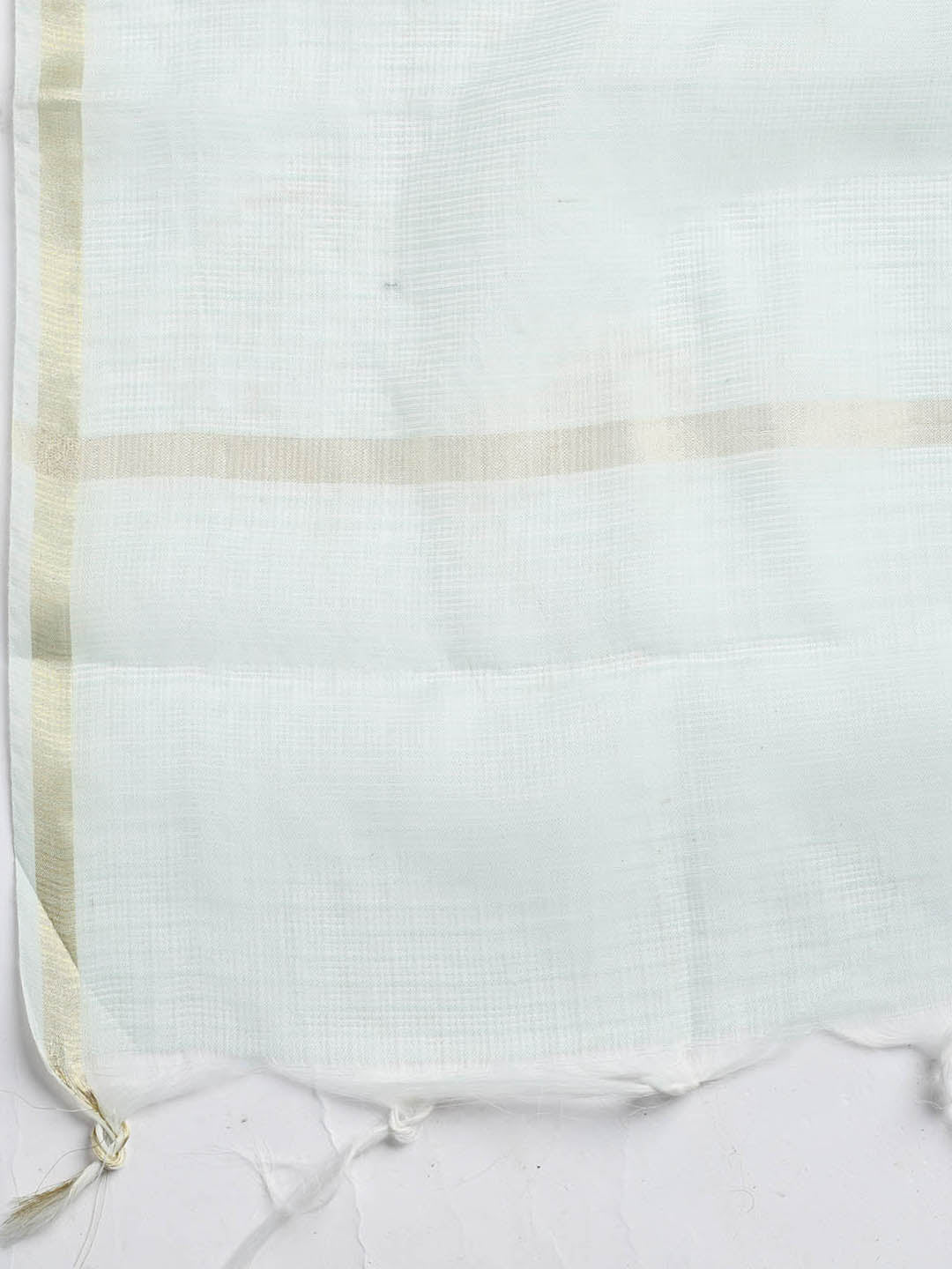 Neck Embroidered Cotton Blend Unstitched Suit With Dupatta