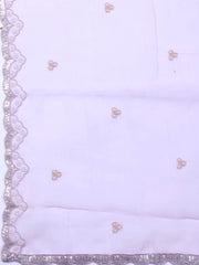 Embroidered Chiffon Unstitched Suit With Dupatta