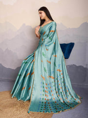 Zari Jaal Woven Art Silk Saree
