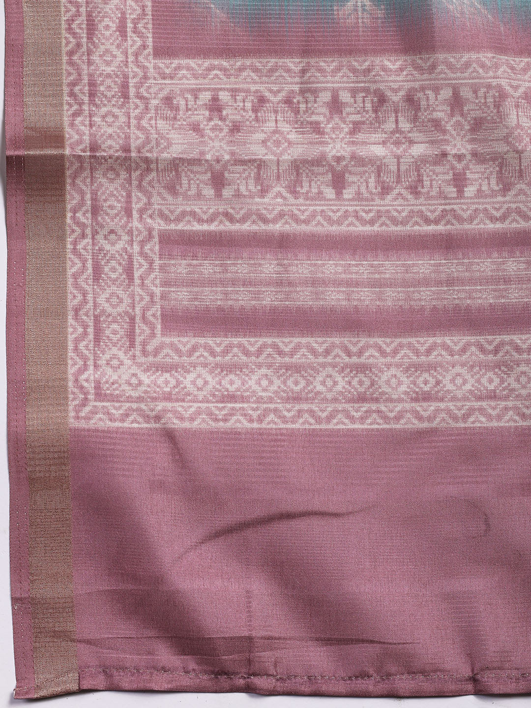 Embroidered Chanderi Unstitched Suit Piece With Dupatta