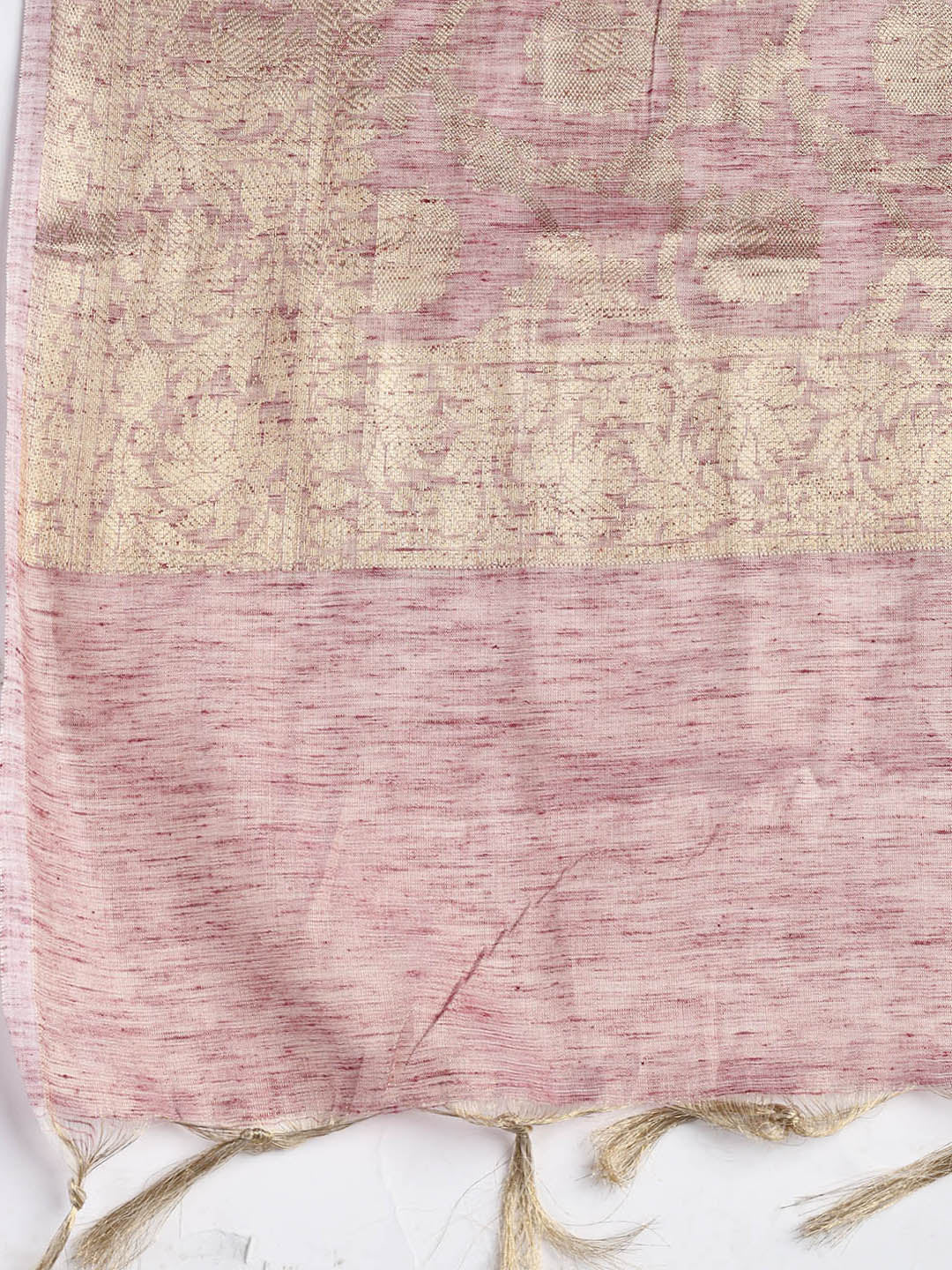 Embroidered Chanderi Unstitched Suit Piece With Dupatta