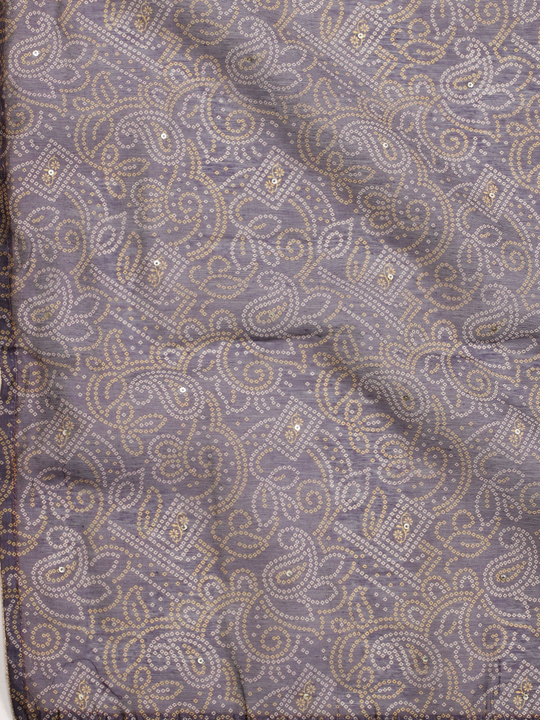 Neck Embroidered Chanderi Unstitched Suit Piece With Dupatta