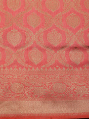 Zari Jaal Handloom Woven Saree