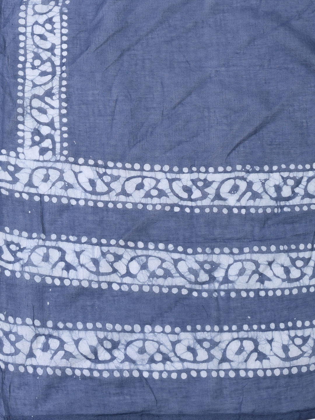 Printed Cotton Blend Unstitched Suit Piece With Dupatta