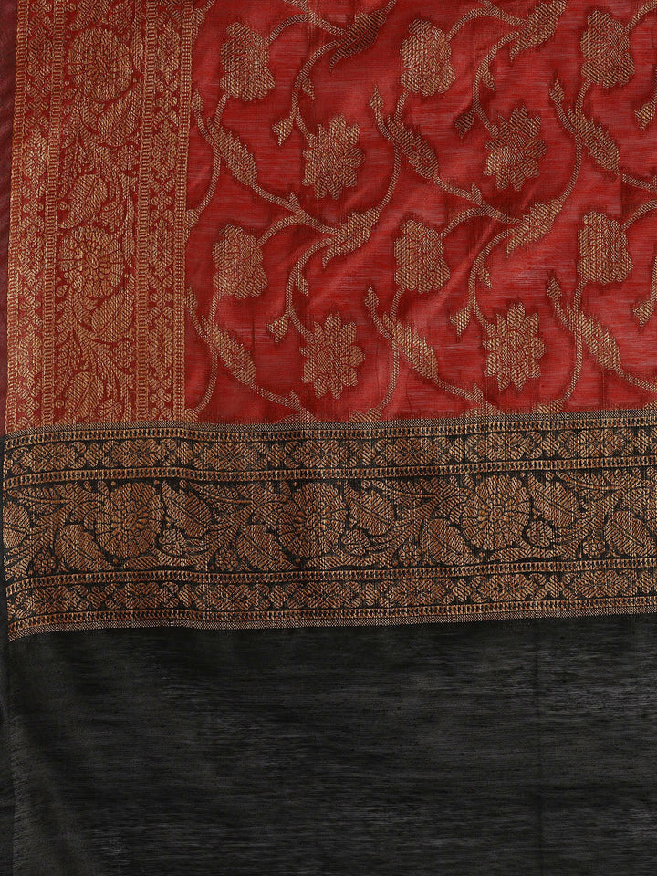 Banarasi Chanderi Unstitched Suit With Dupatta