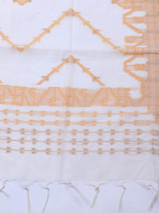 Jamdani Chanderi Unstitched Suit Piece With Dupatta