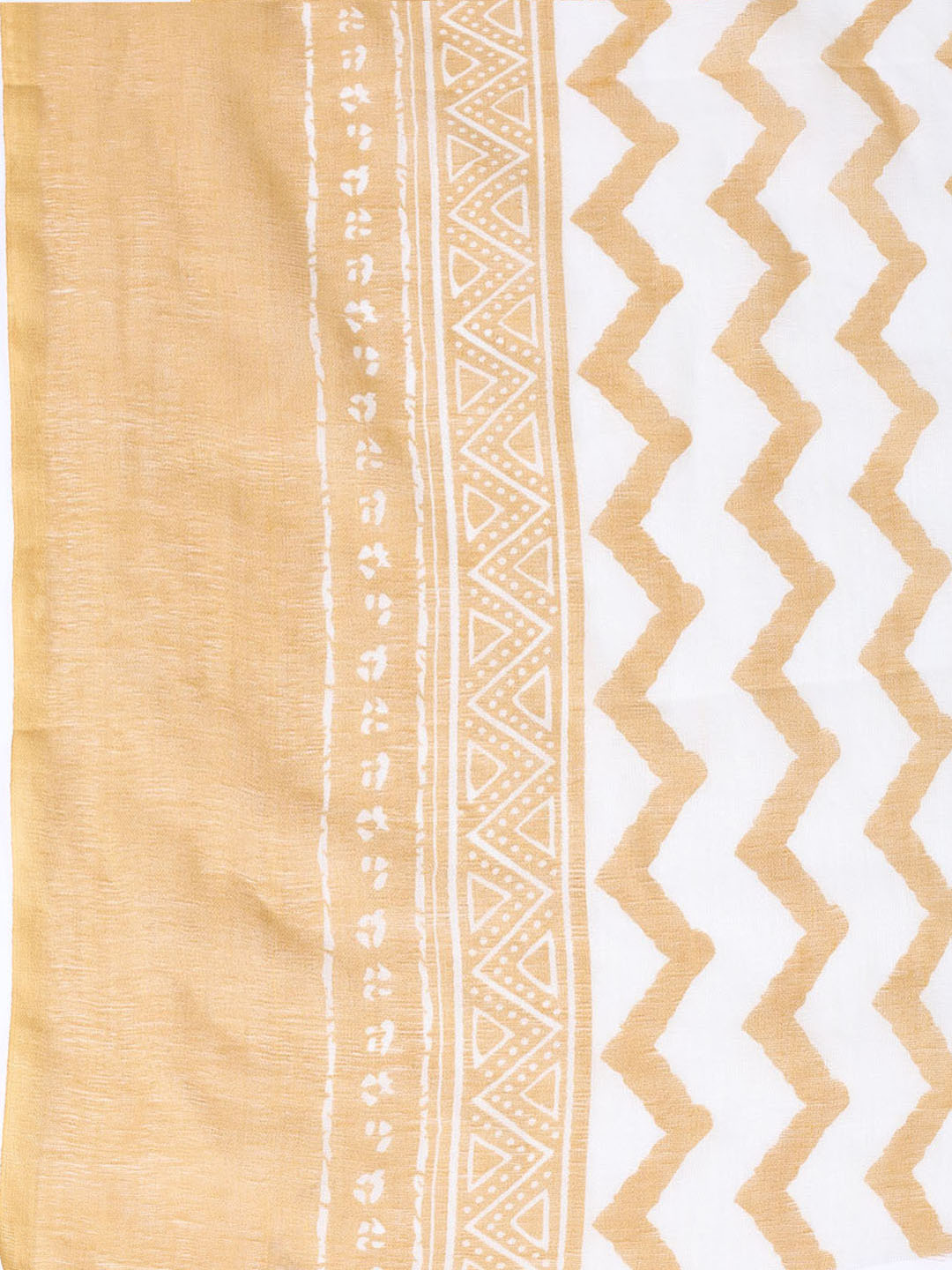 Printed Cotton Blend Unstitched Suit With Dupatta