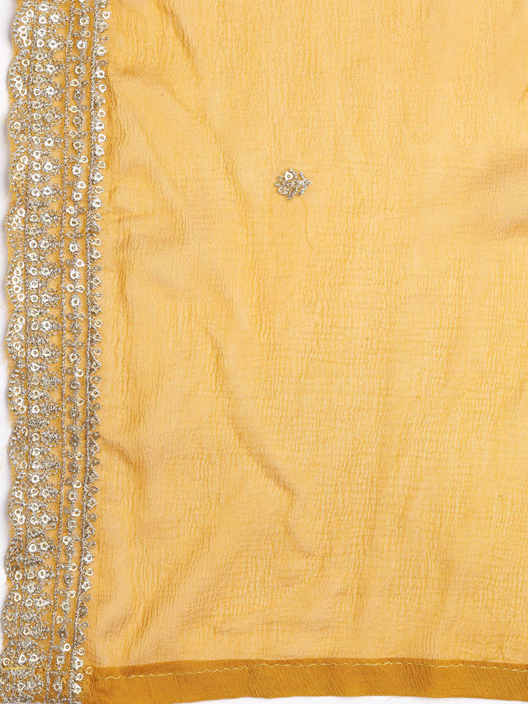 Printed Embroidered Muslin Unstitched Suit With Dupatta