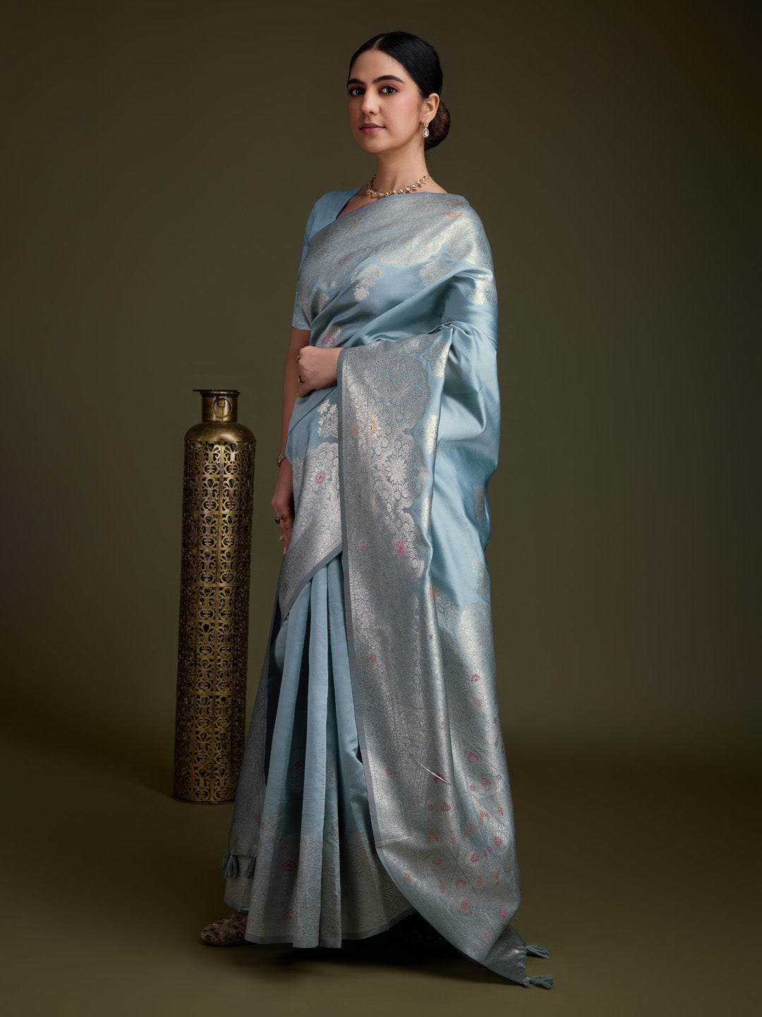 Woven Design Art Silk Saree