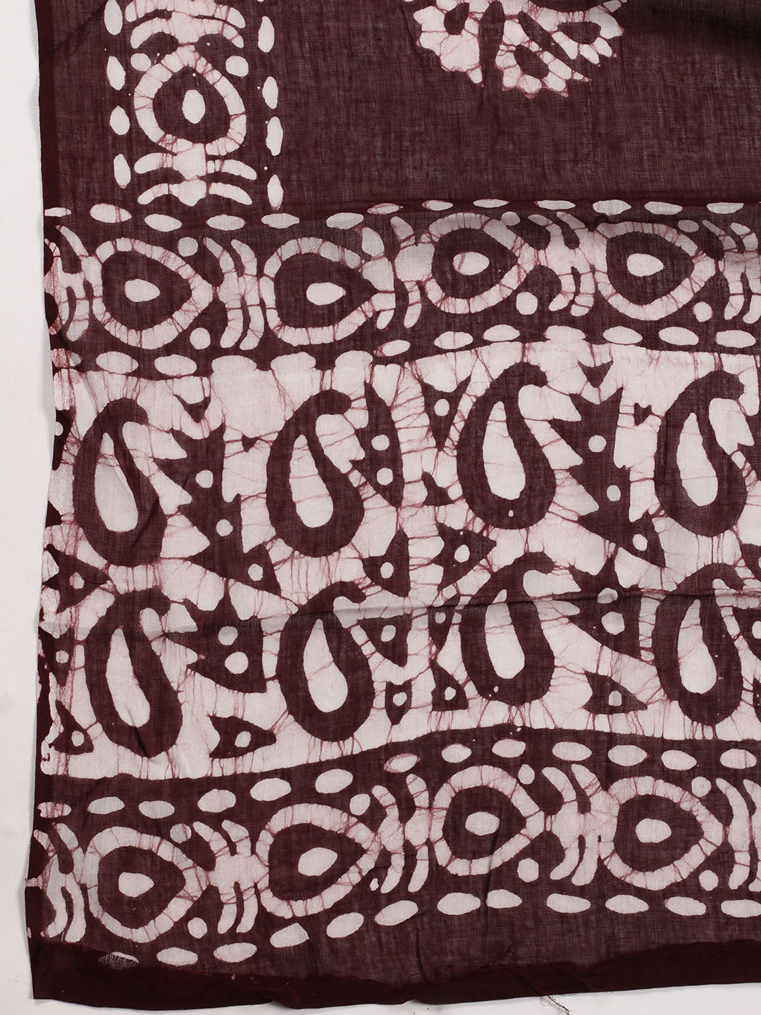 Printed Cotton Blend Unstitched Suit With Dupatta