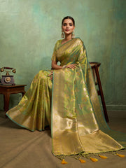 Woven Design Art Silk Saree