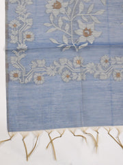 Jamdani Chanderi Unstitched Suit Piece With Dupatta