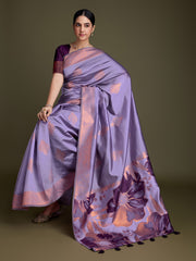Embroidered Art Silk Saree