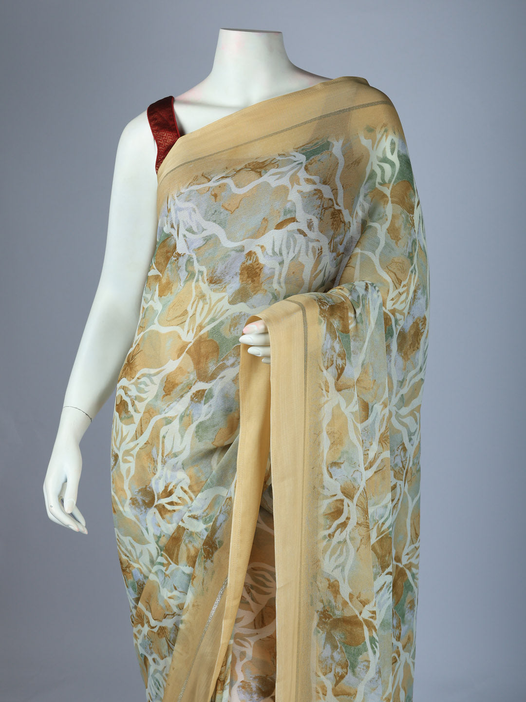 Embroidered Art Silk Saree