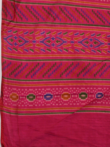 Patola Printed Cotton Unstitched Suit With Dupatta