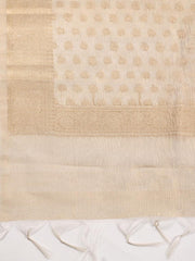 Woven Tissue Unstitched Suit With Dupatta