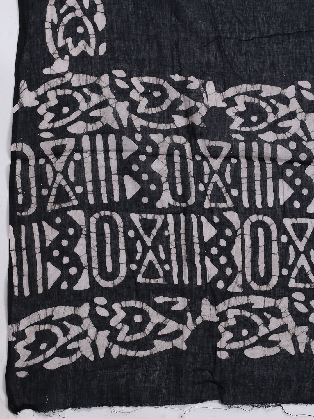 Printed Cotton Blend Unstitched Suit With Dupatta