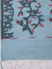 Jamdani Chanderi Unstitched Suit Piece With Dupatta