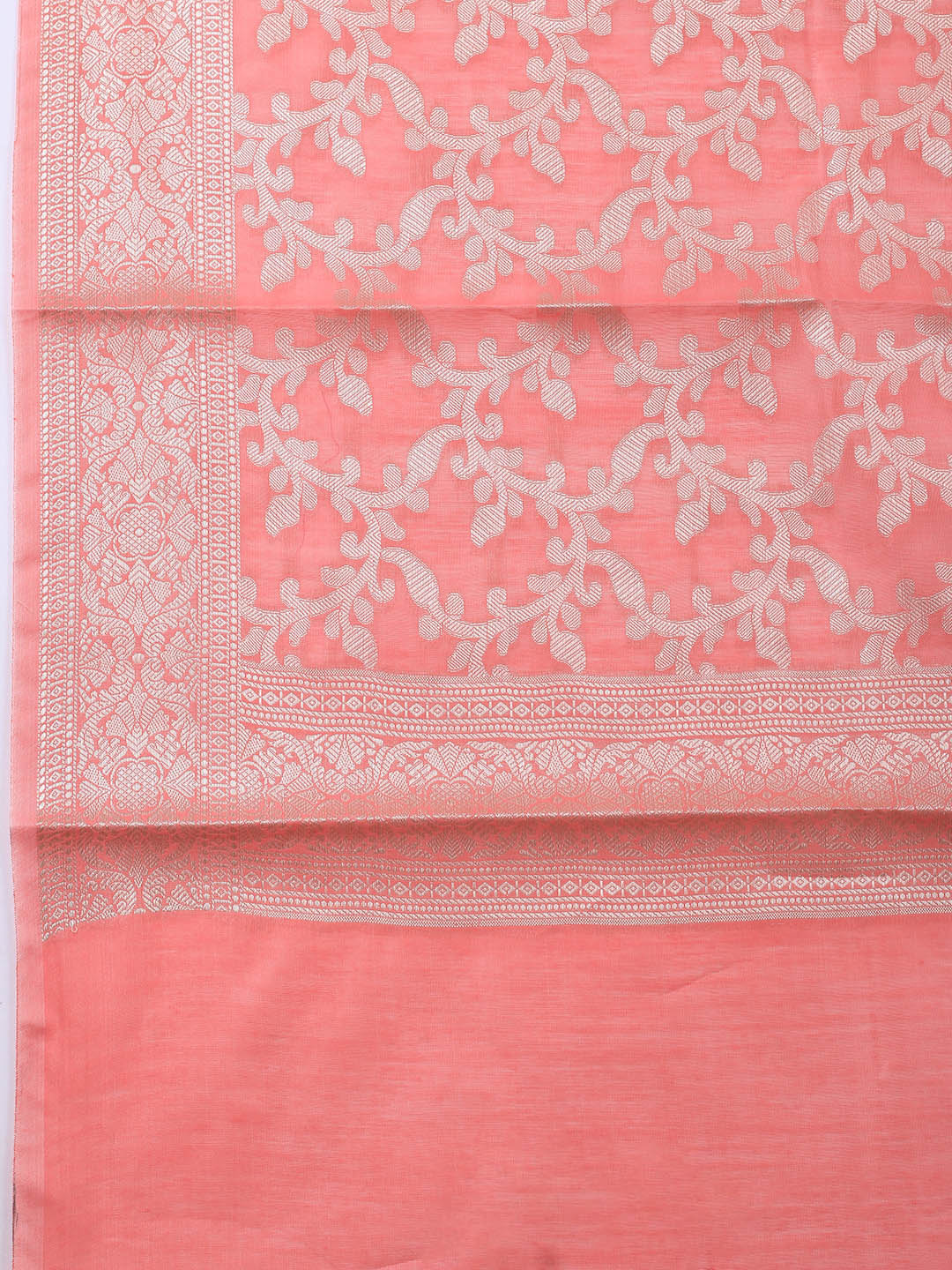 Banarasi Chanderi Unstitched Suit With Dupatta