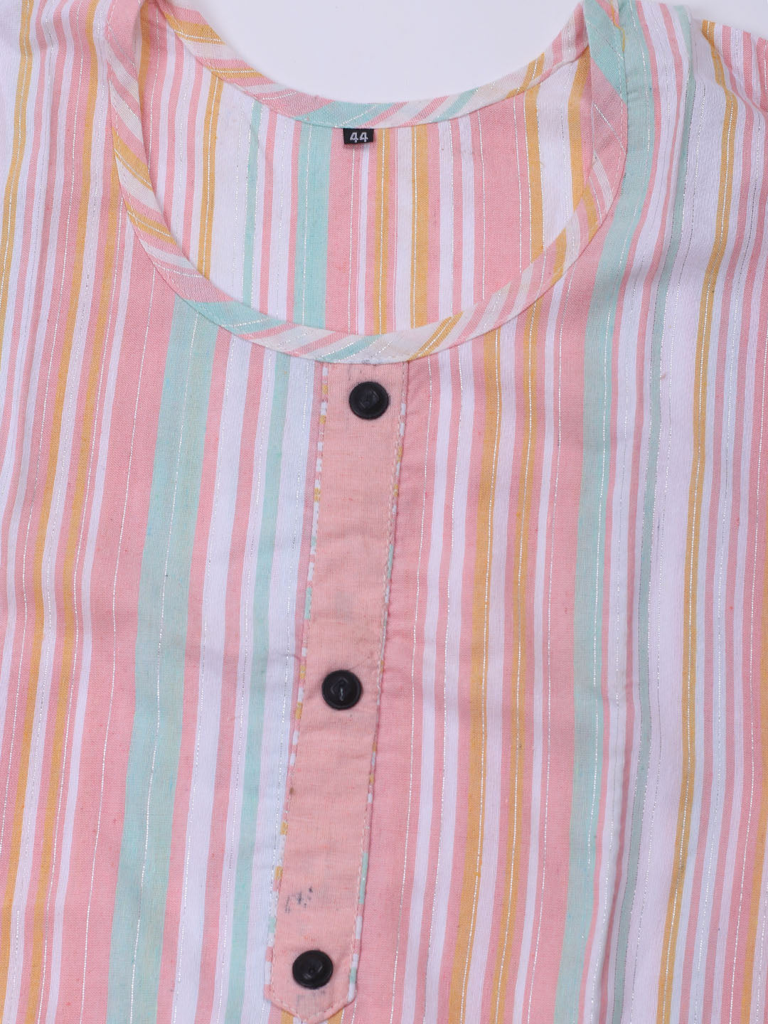 Plain Muslin Kurta With Pants & Dupatta