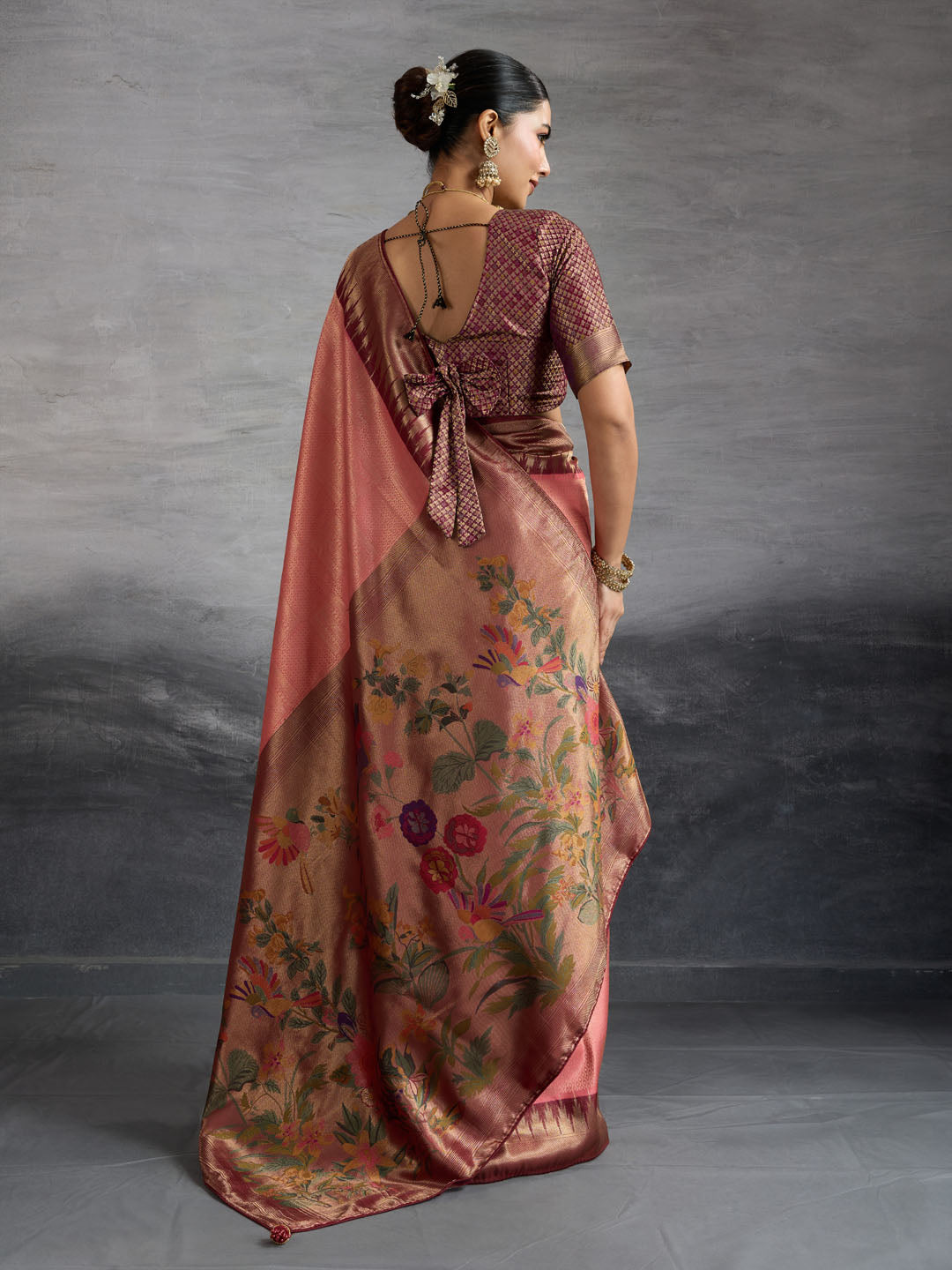 Woven Design Kanjivaram Silk Saree