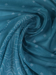 Neck Work Cotton Blend Unstitched Suit With Dupatta