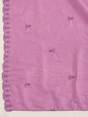 Printed Cotton Blend Unstitched Suit Piece With Dupatta