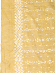 Printed Cotton Blend Unstitched Suit With Dupatta