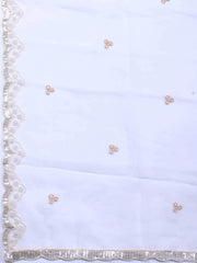 Embroidered Chiffon Unstitched Suit With Dupatta