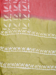 Printed Cotton Blend Unstitched Suit With Dupatta