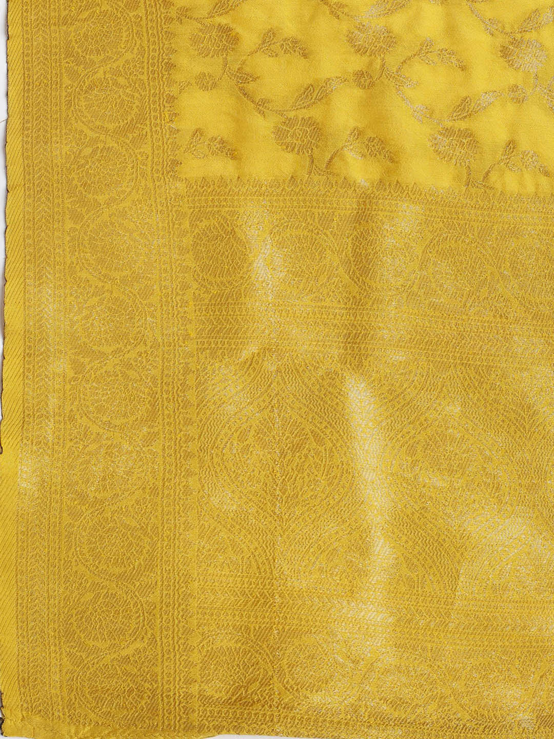 Embroidered Chanderi Unstitched Suit Piece With Dupatta