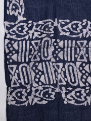 Printed Cotton Blend Unstitched Suit With Dupatta