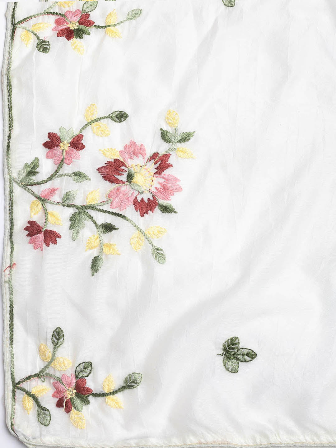 Neck Embroidery Cotton Unstitched Suit With Dupatta