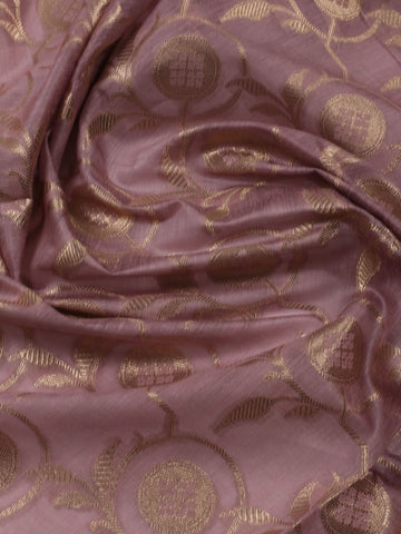 Woven Chanderi Unstitched Suit With Dupatta