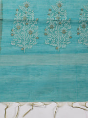 Jamdani Chanderi Unstitched Suit Piece With Dupatta